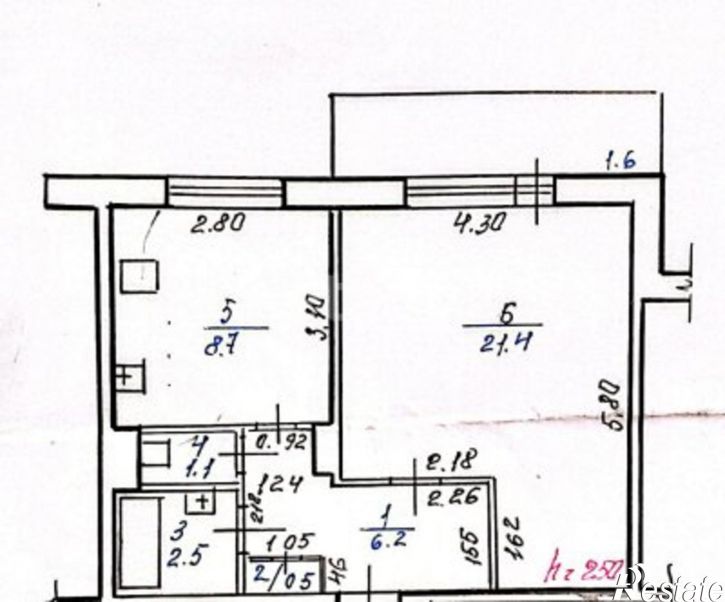 1-комн квартира Угданская улица, 59,  д. 59