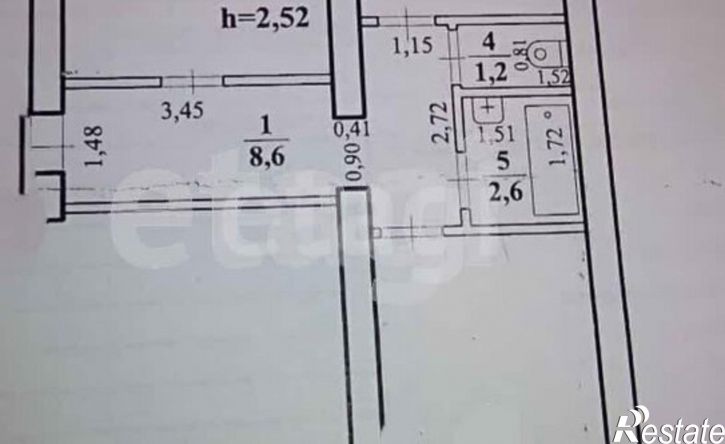 2-комн квартира улица Гайдара, 1А,  д. 1А