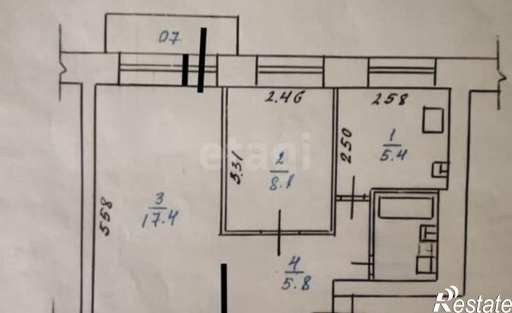 2-комн квартира улица Лазо, 36,  д. 36