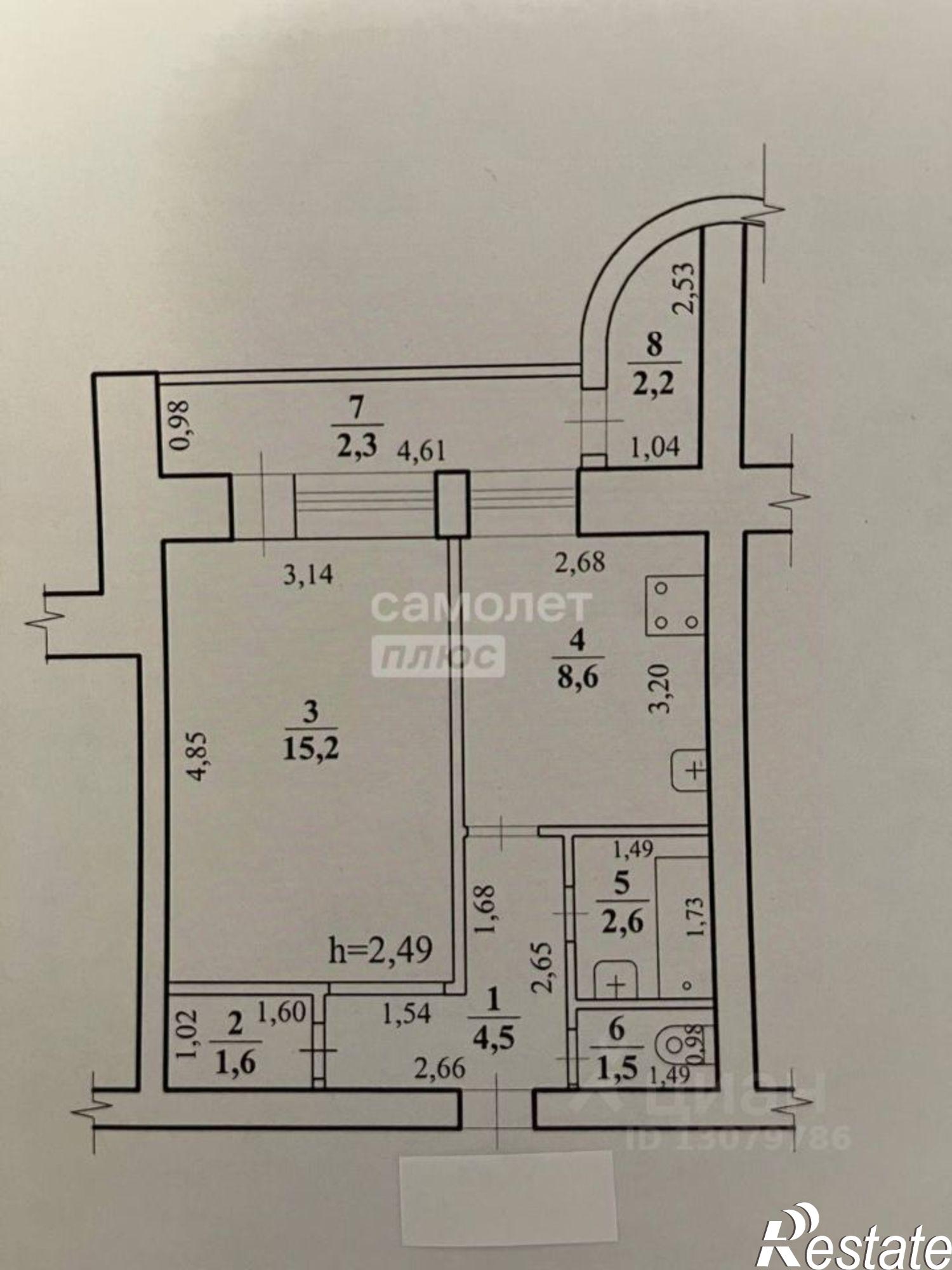 Купить квартиру за 6 000 000 рублей на улица Богомягкова, 65