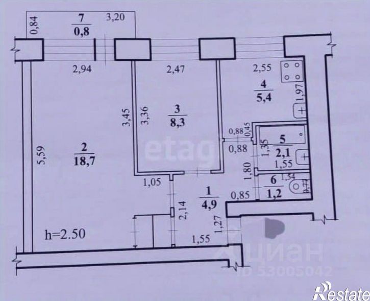 2-комн квартира проспект Советов, 14,  д. 14