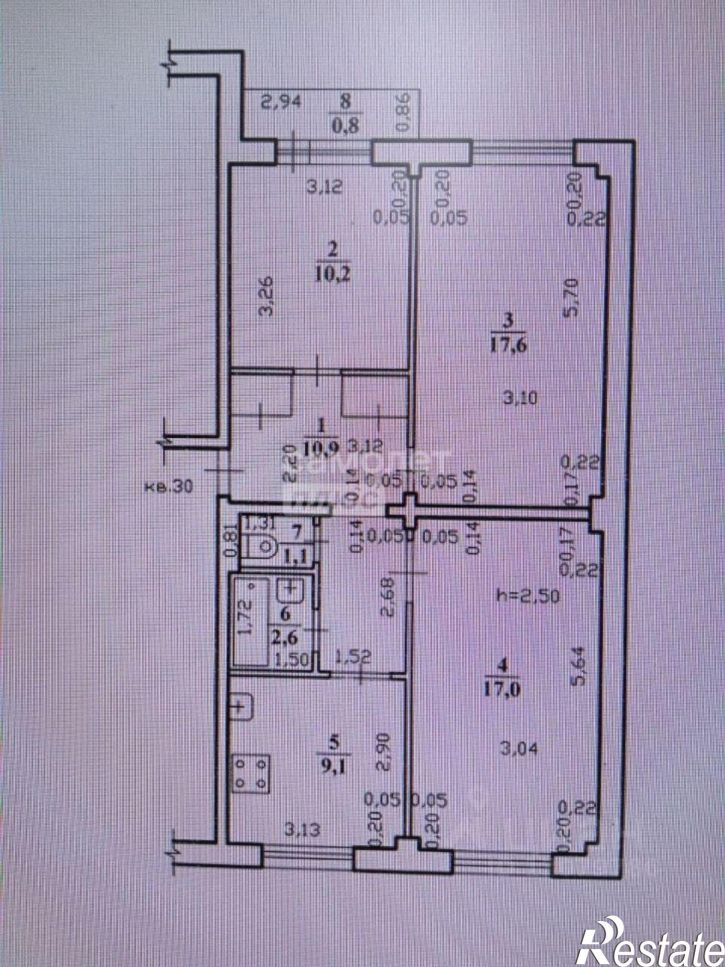 3-комн квартира Июльская улица, 12,  д. 12