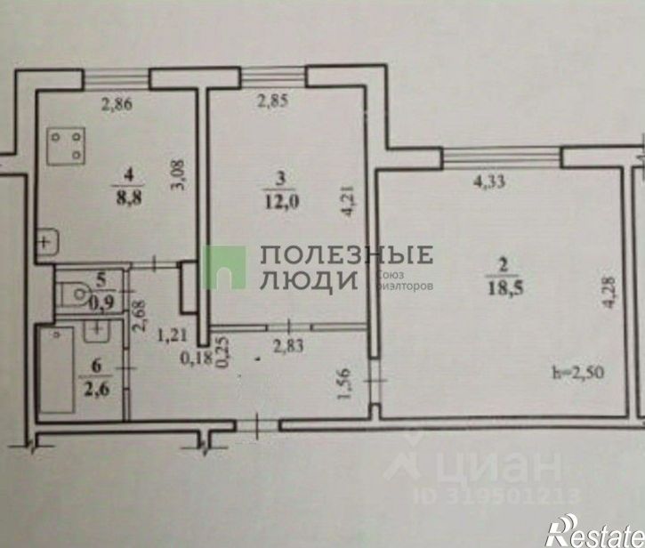 2-комн квартира улица Шилова, 91,  д. 91