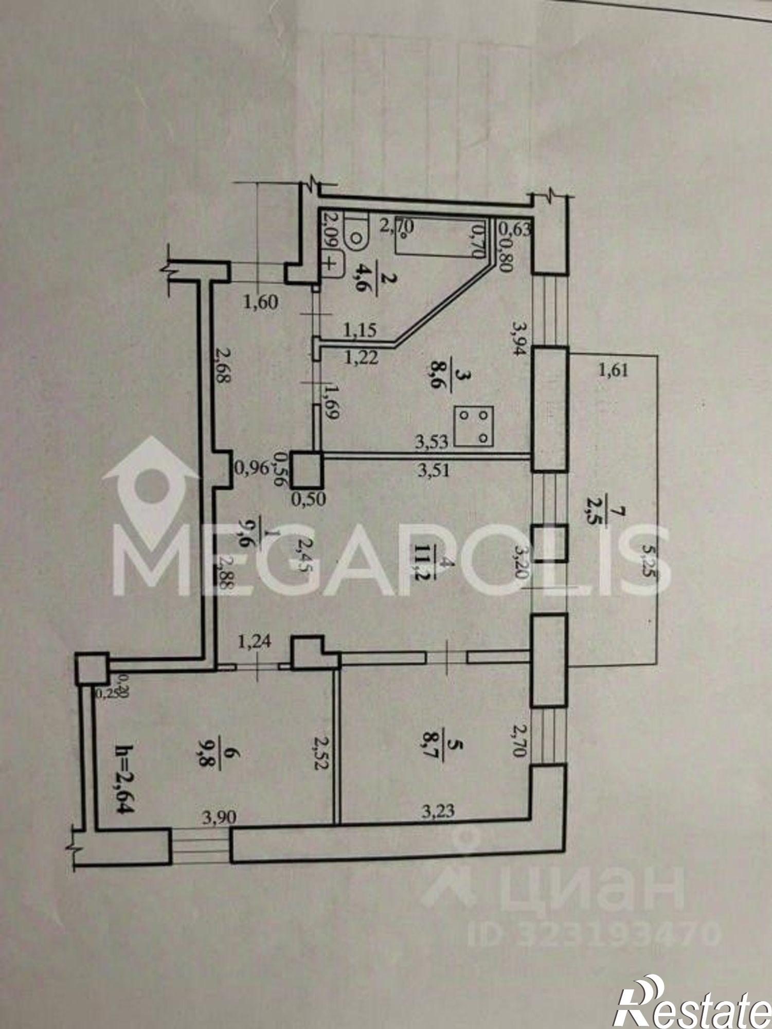 Купить квартиру за 4 450 000 рублей на Промышленный переулок, 5