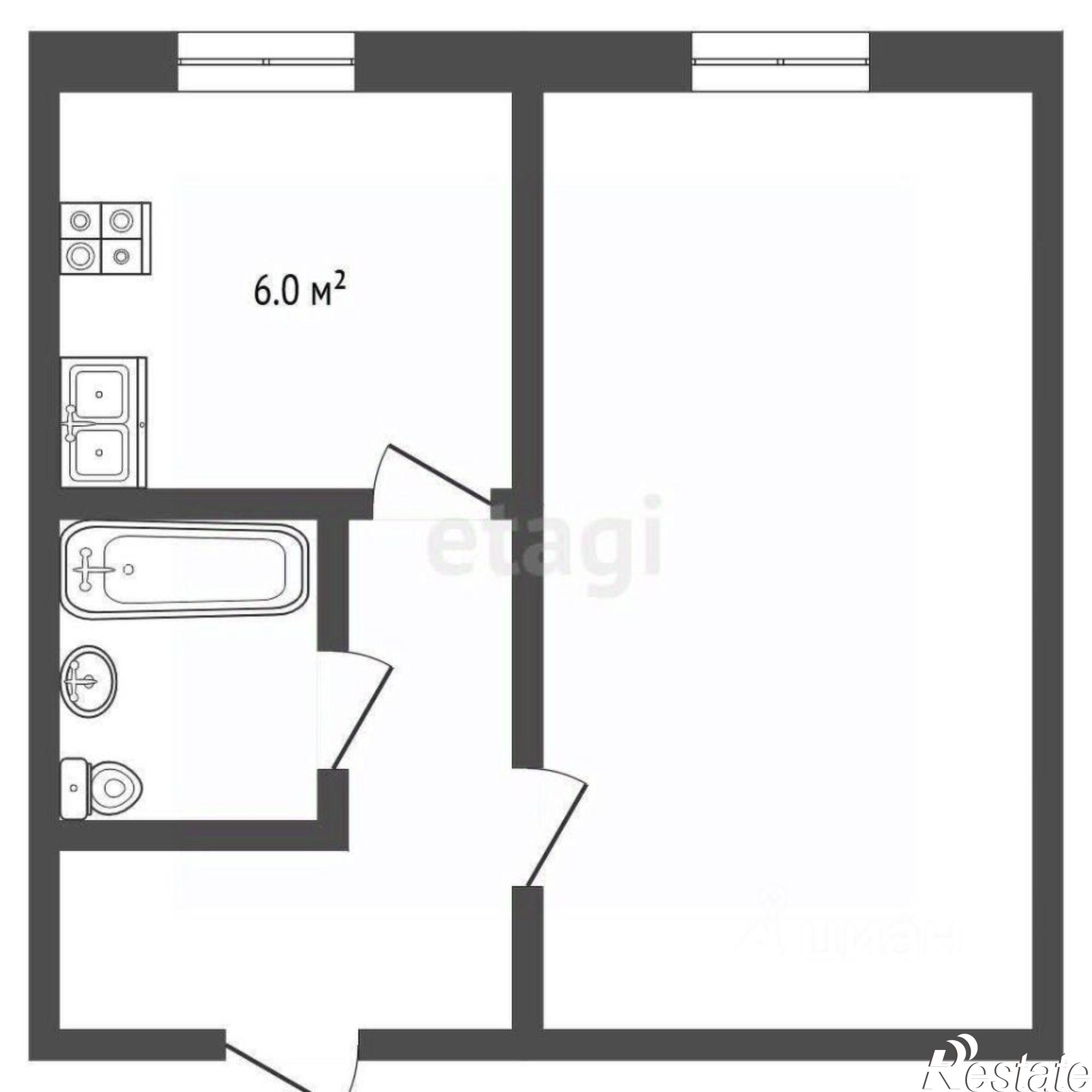 Купить квартиру за 4 100 000 рублей на Казачья улица, 3В