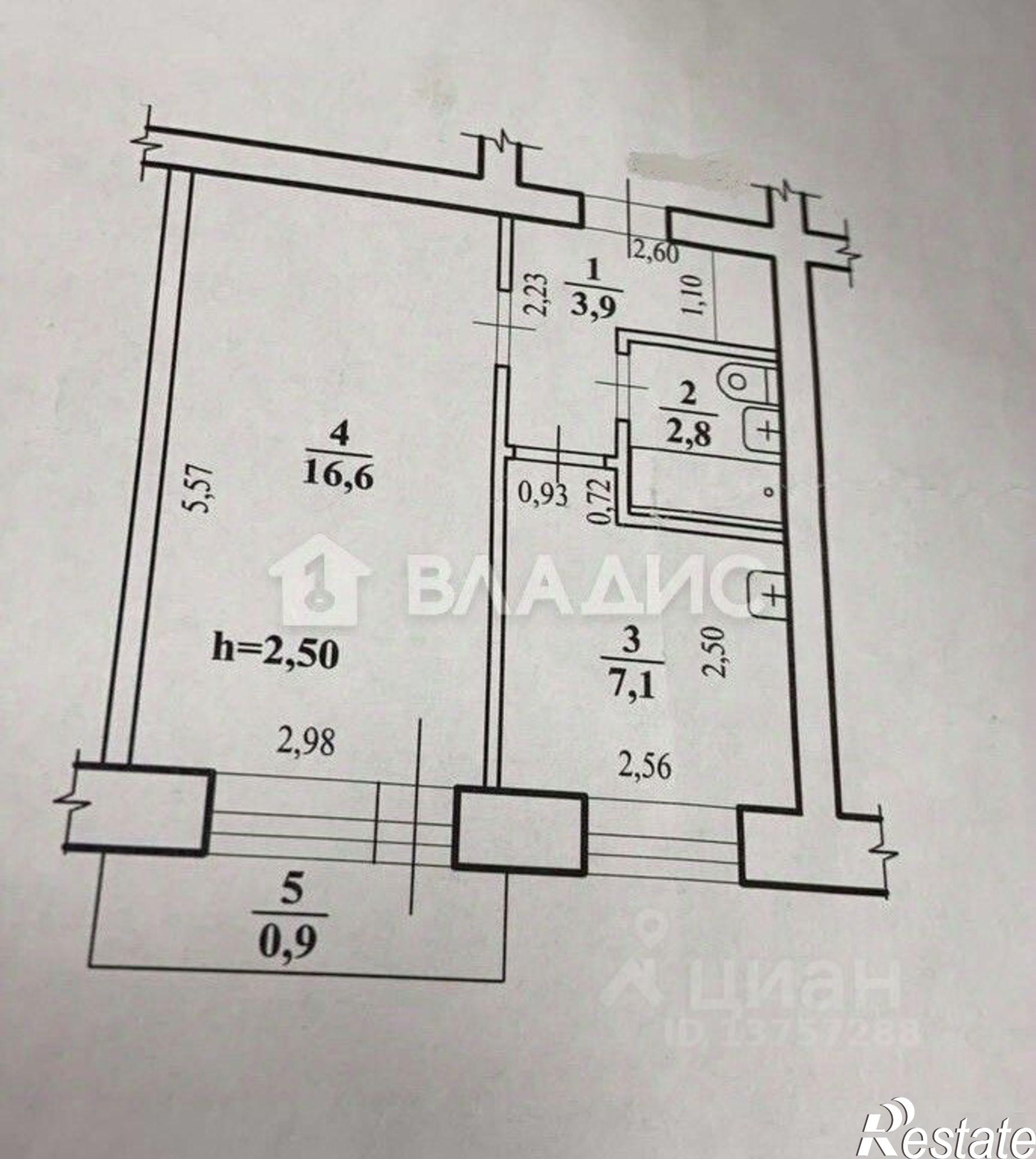 Купить квартиру за 4 500 000 рублей на улица Ползунова, 24