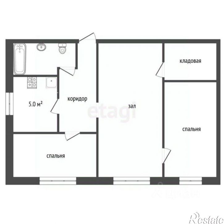 3-комн квартира городской округ Чита, Чита