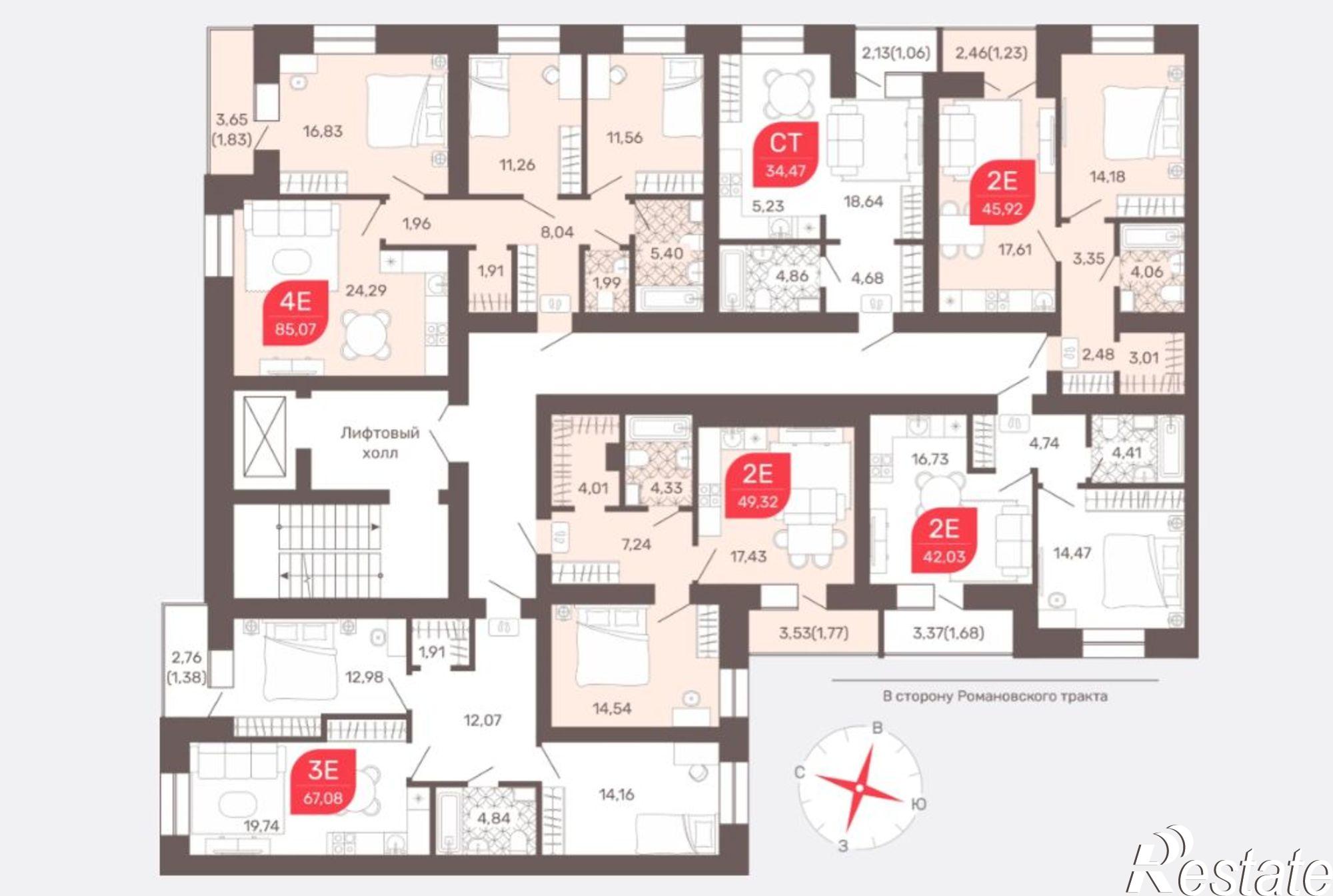 Купить квартиру за 5 985 000 рублей на Жилой комплекс 