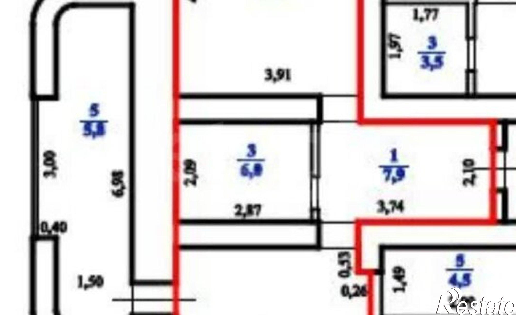 Купить квартиру за 10 500 000 рублей на улица Генерала Белика, 13