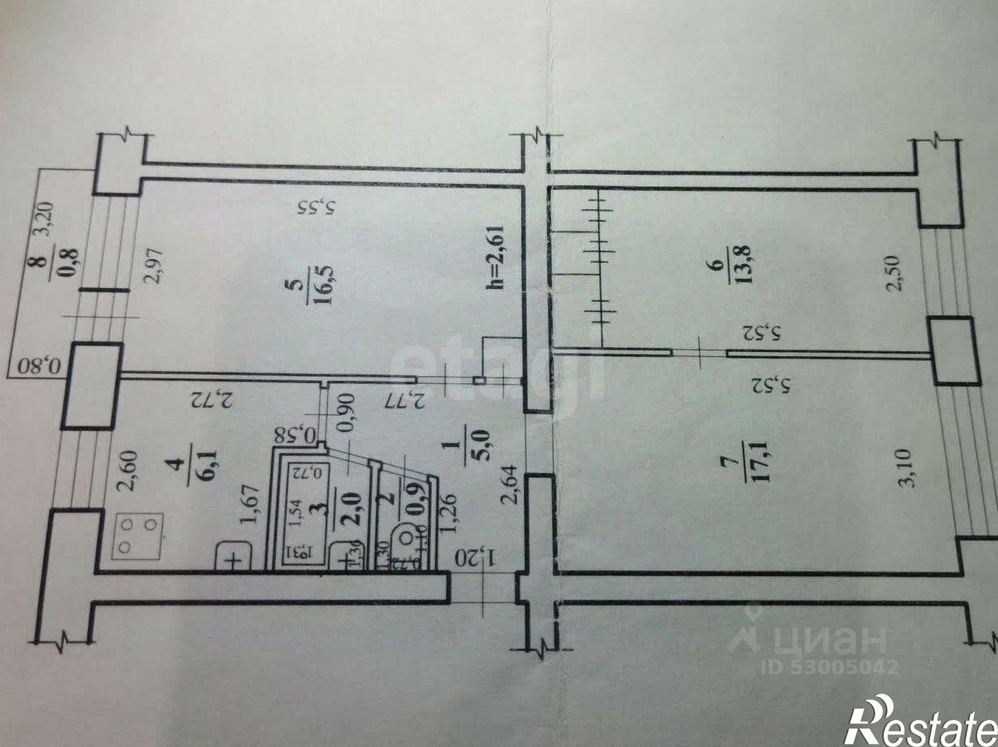 Купить квартиру за 6 200 000 рублей на проспект Советов, 16