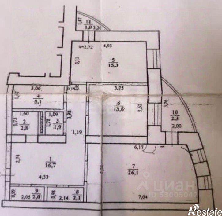 3-комн квартира Крайняя улица, 10,  д. 10
