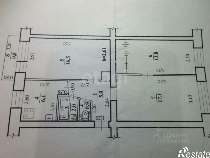 3-комн квартира проспект Советов, 16,  д. 16