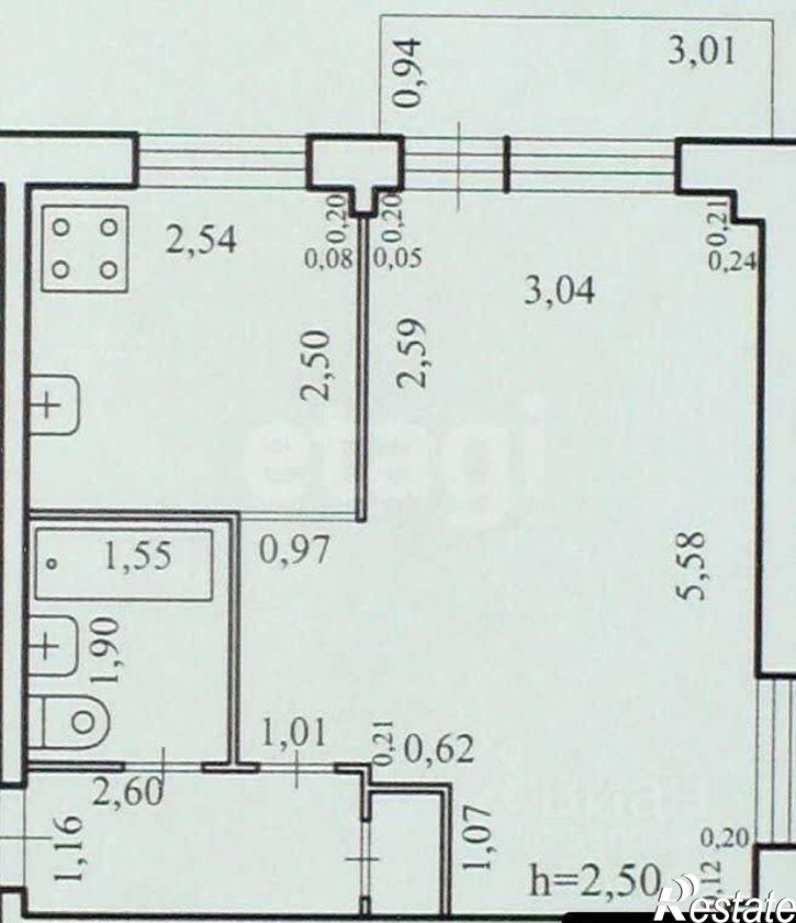 1-комн квартира Украинский бульвар, 24,  д. 24