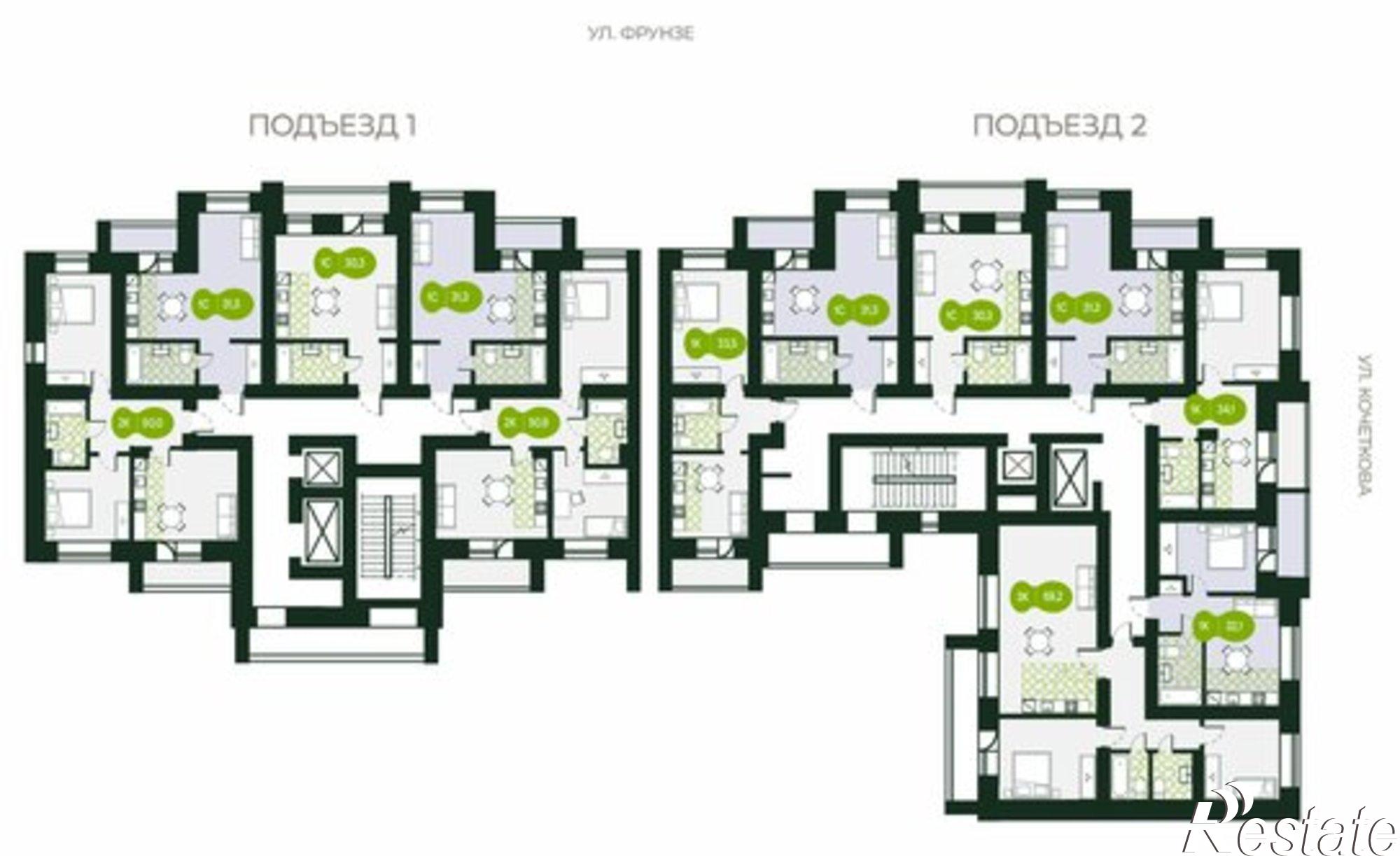 Купить квартиру за 13 770 000 рублей на улица Кочеткова, 76