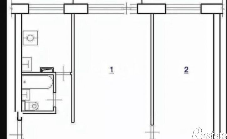2-комн квартира Набережная улица, 78А,  д. 78А