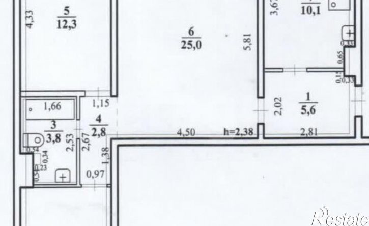 3-комн квартира улица Красной Звезды, 26,  д. 26