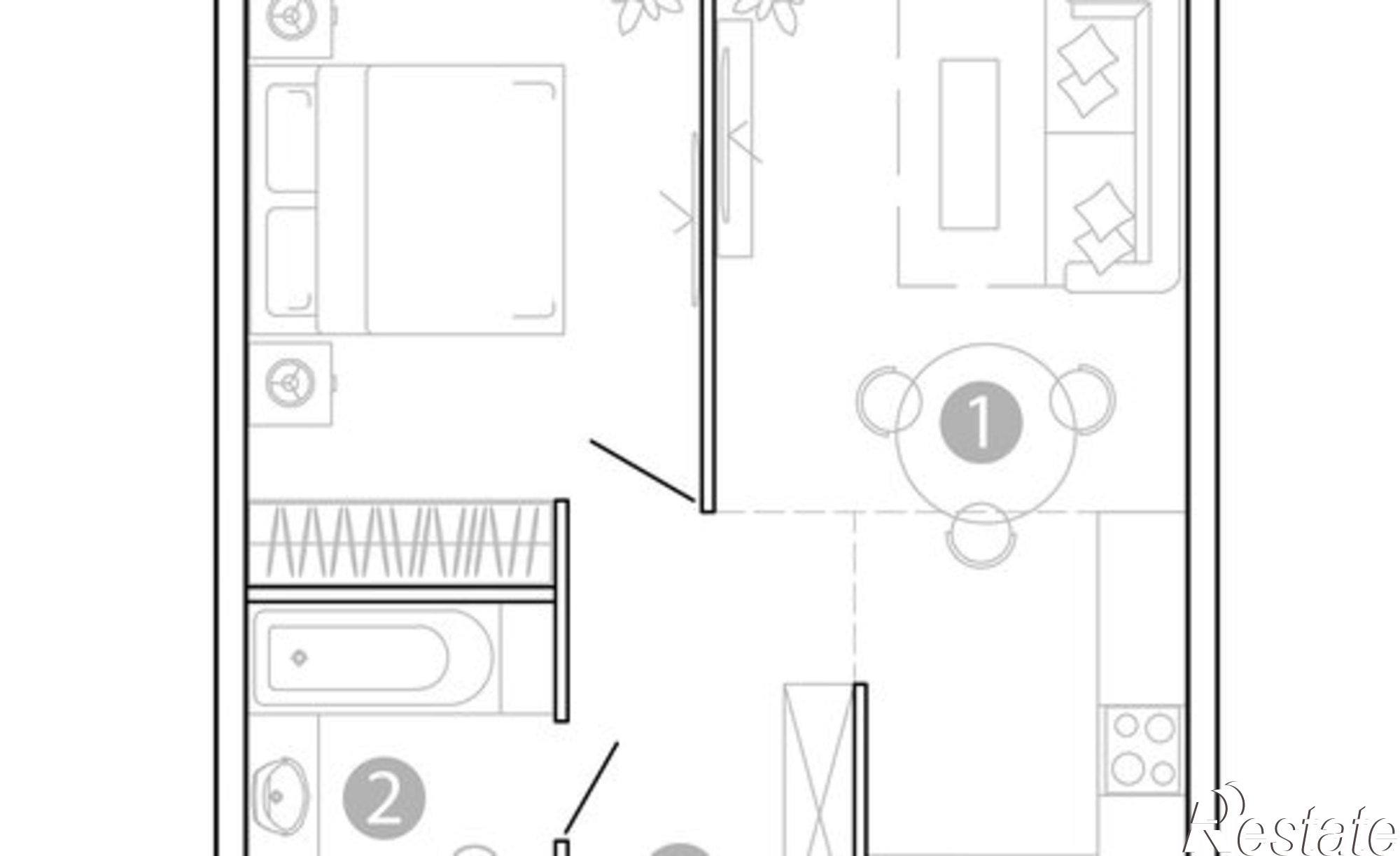 Купить квартиру за 5 284 500 рублей на 4-й Амурский переулок, 10