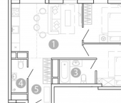 1-комн, 29 кв м, этаж 5/15 4-й Амурский переулок, 10
