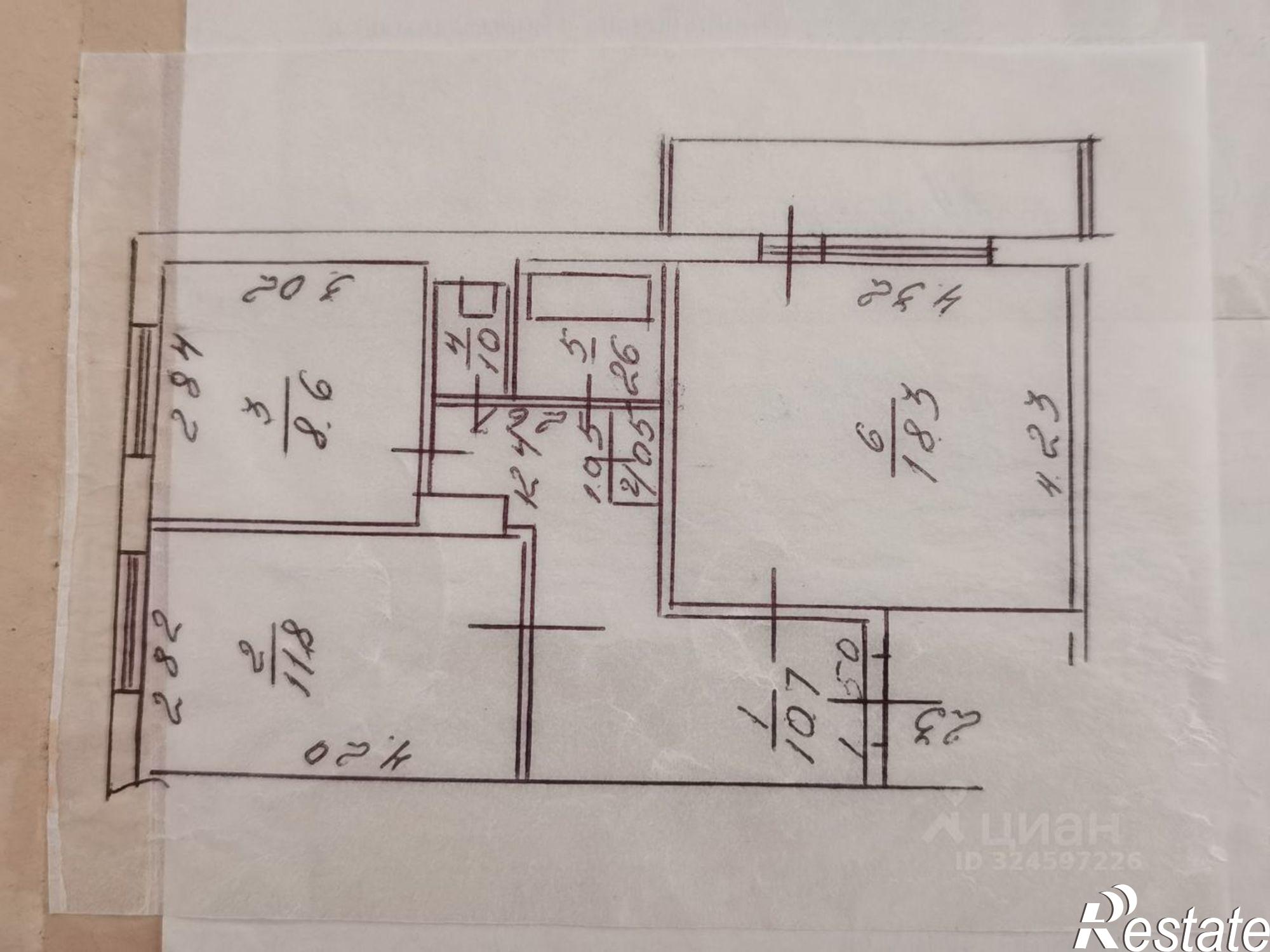 Купить квартиру за 8 750 000 рублей на 6-й микрорайон, 1