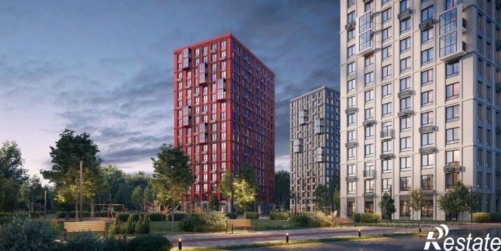 1-комн квартира в новом доме Железобетонная улица, 1/1