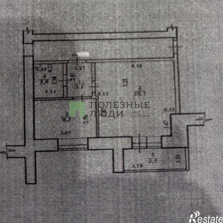 1-комн квартира улица Генерала Белика, 13,  д. 13