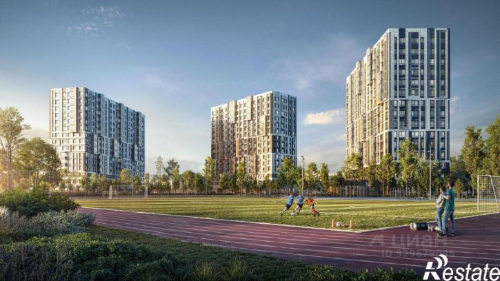 1-комн квартира в новом доме 4-й Амурский переулок, 16,  д. 16