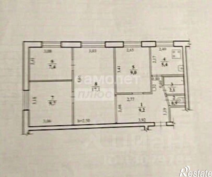 3-комн квартира улица Красной Звезды, 14,  д. 14