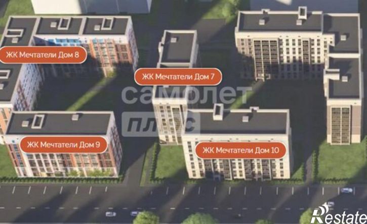 2-комн квартира улица Чкалова, 1,  д. 1