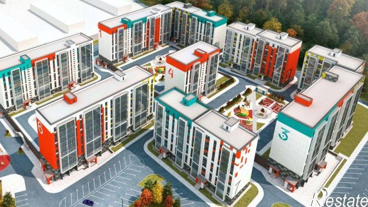 2-комн квартира в новом доме 2-я Забайкальская улица, 7С,  д. 7С