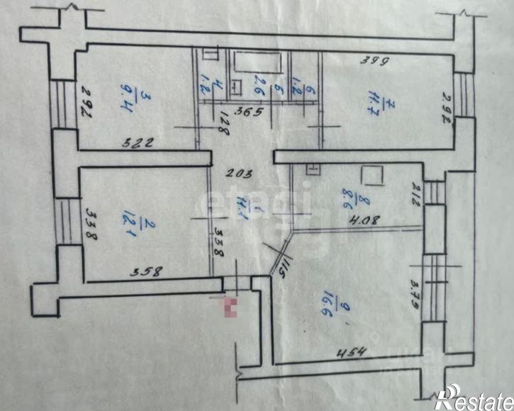 4-комн квартира Казачья улица, 3Г,  д. 3Г