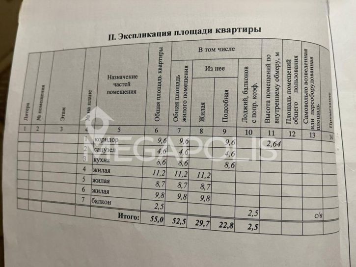 3-комн квартира Промышленный пер, 5