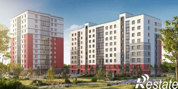3-комн квартира в новом доме Жилой комплекс "Романовский", 29,  д. 29