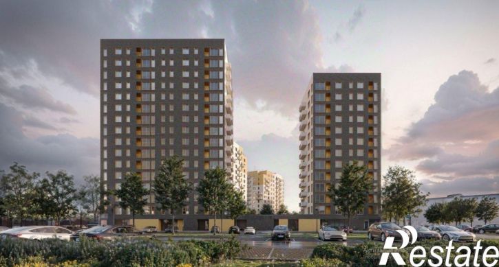 1-комн квартира в новом доме улица Шилова, 69,  д. 69
