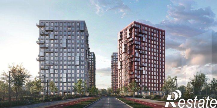 3-комн квартира в новом доме Железобетонная улица, 1/1